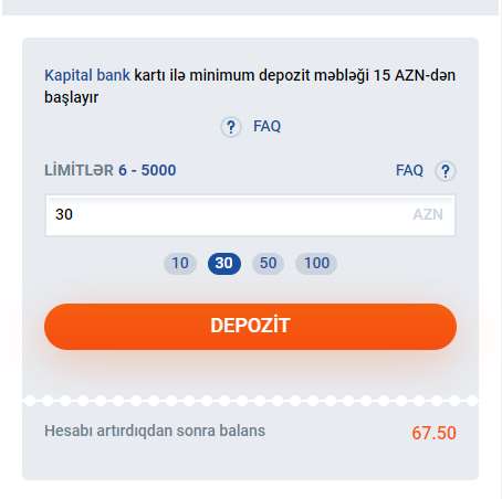 Mostbet kazino pul çıxarma bölməsi